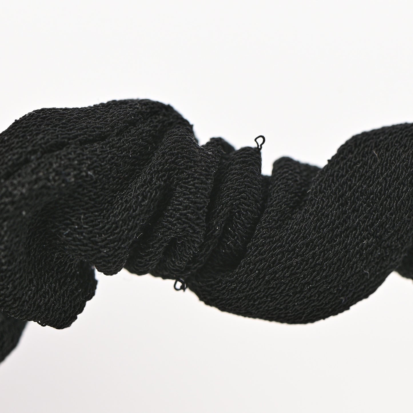 Pearl CC Hair Tie Black Gold Pearly White