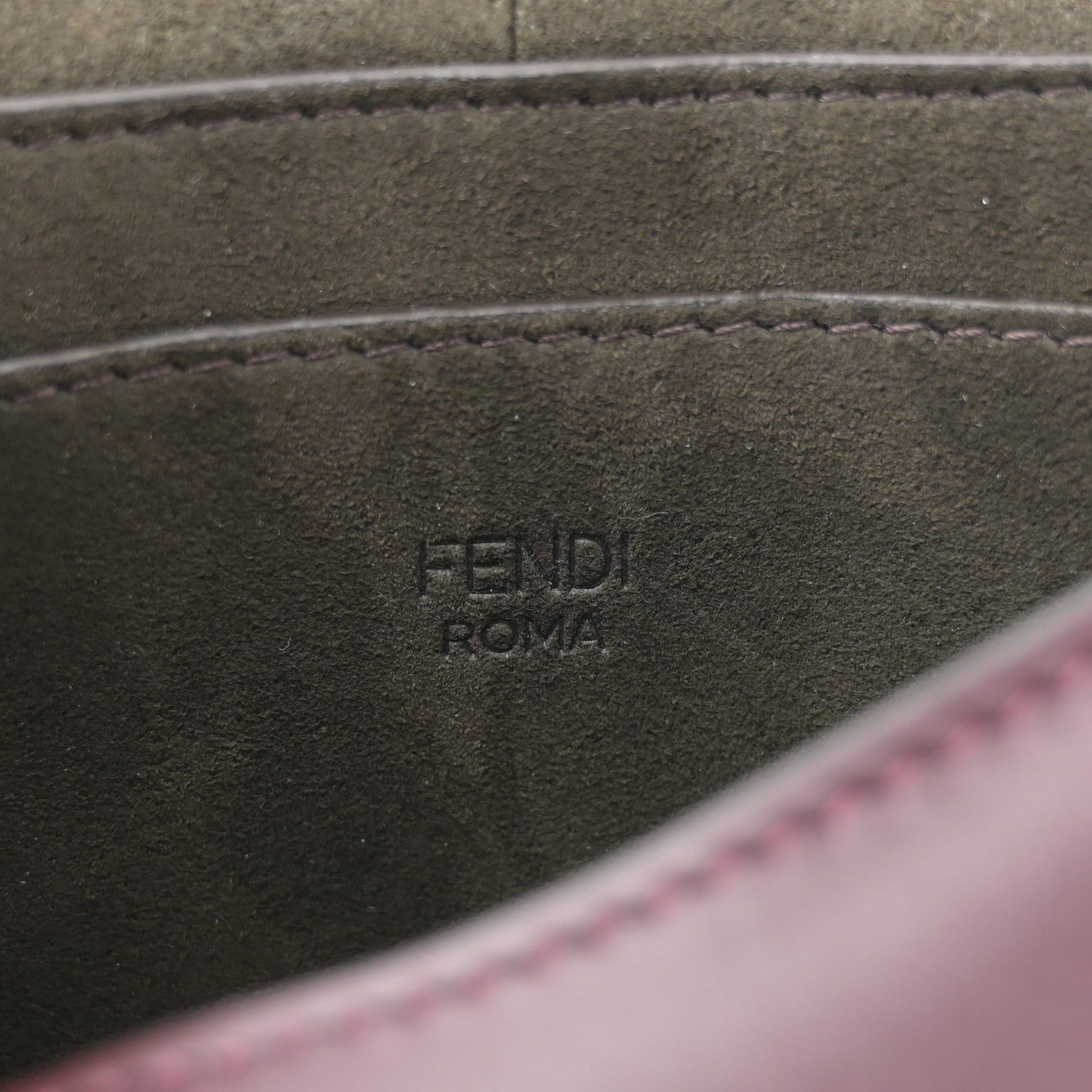 Fendi Vitello Brenta Cher Small Fendi C'mon Granata 6 of 9