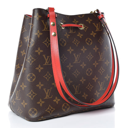 Louis Vuitton Monogram Neonoe MM Coquelicot 3 of 13