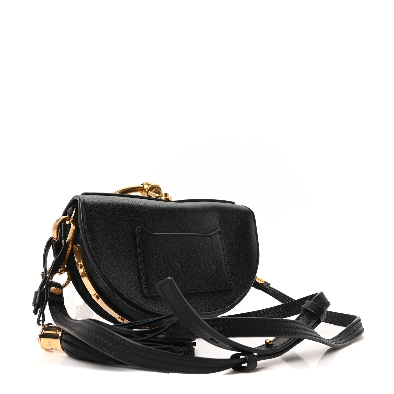 Chloe Calfskin Small Nile Bracelet Minaudiere Bag Black 3 of 10