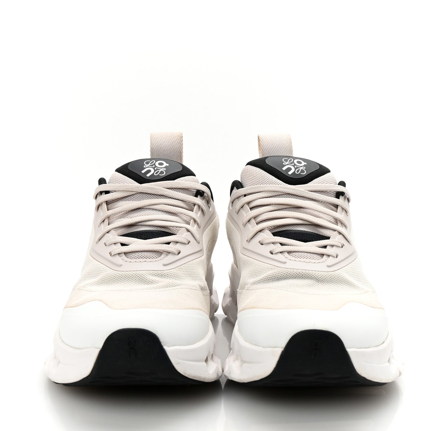 X ON Recycled Polyester Womens Cloudtilt Sneakers 40 Sand White