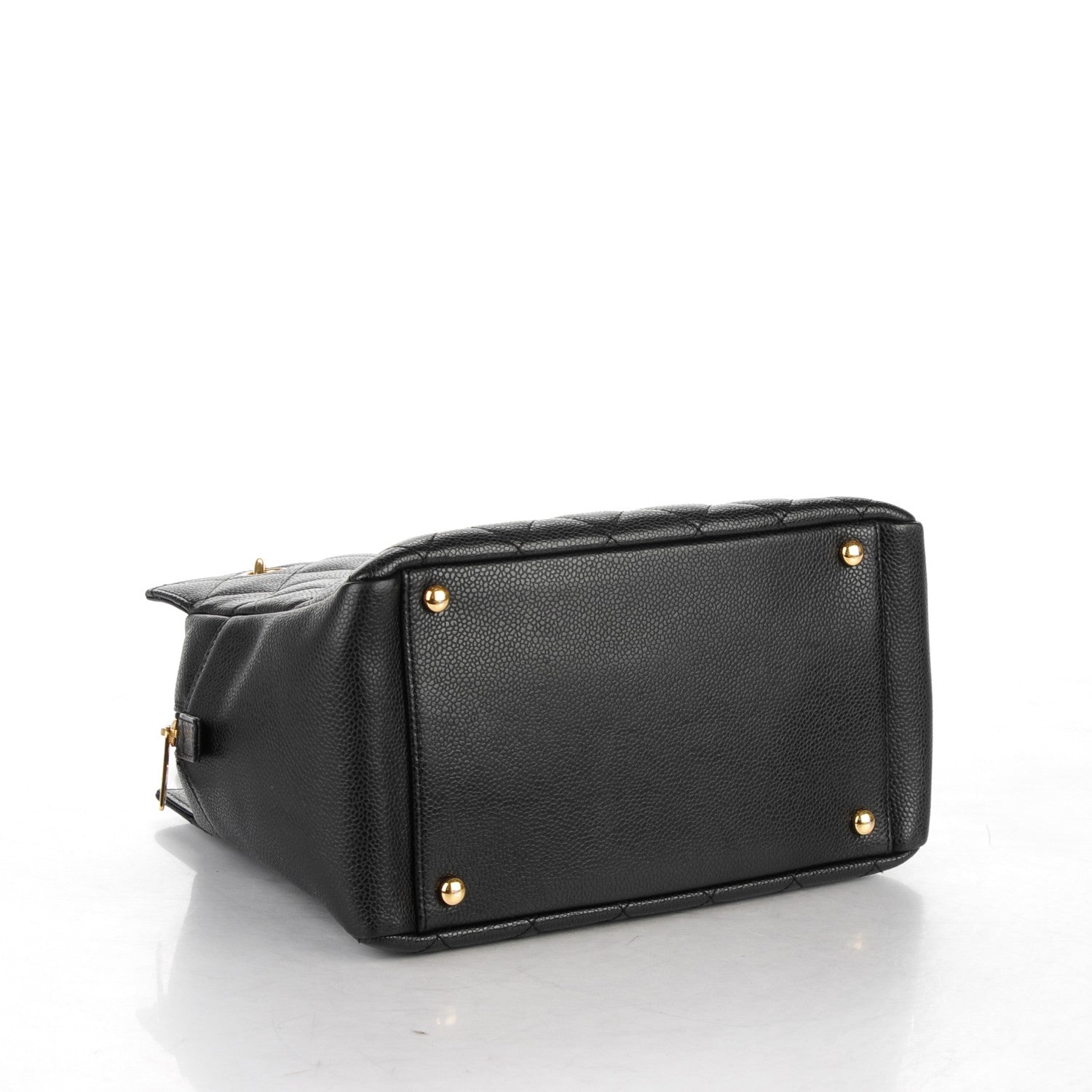 Chanel Caviar Quilted Petit Timeless Tote PTT Black 4 of 7
