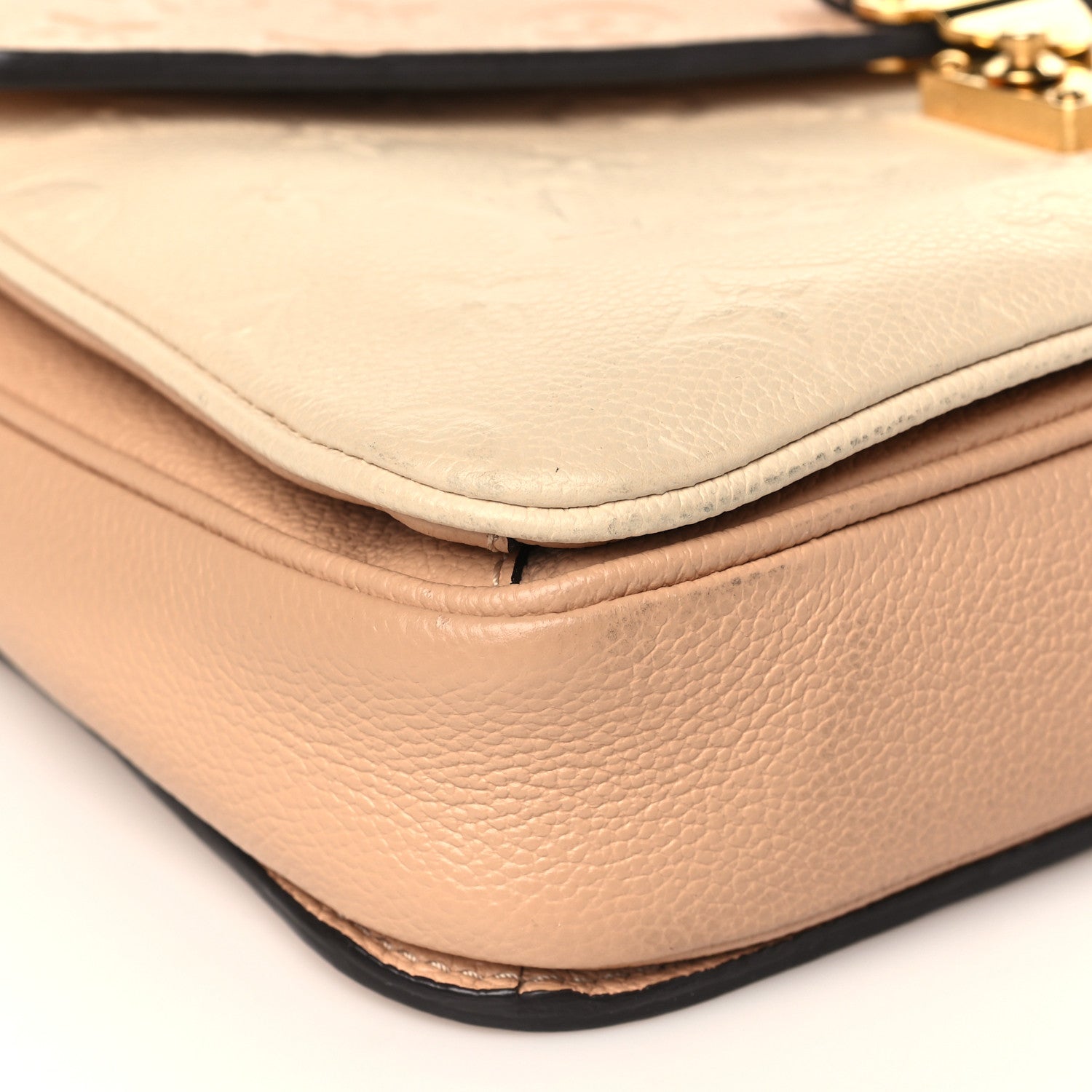 Louis Vuitton Empreinte Pochette Metis Beige Rose Creme 7 of 8
