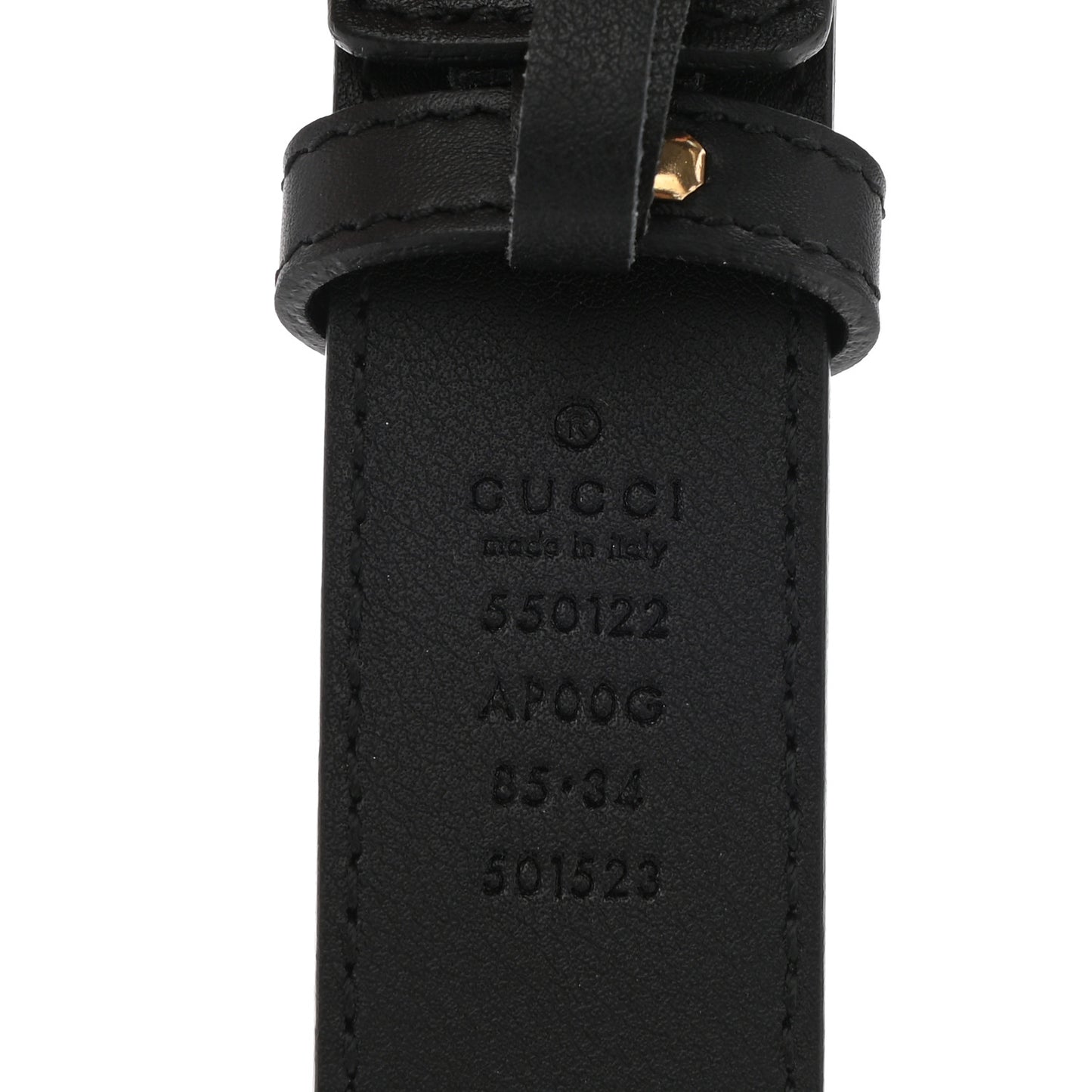 Calfskin Zumi 30mm Belt 85 34 Black