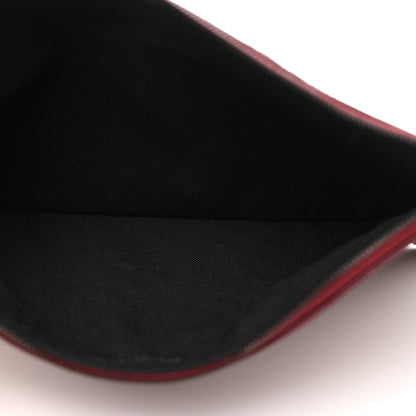 Bottega Veneta Nappa Intrecciato Wristlet Zip Pouch Bordeaux 5 of 8