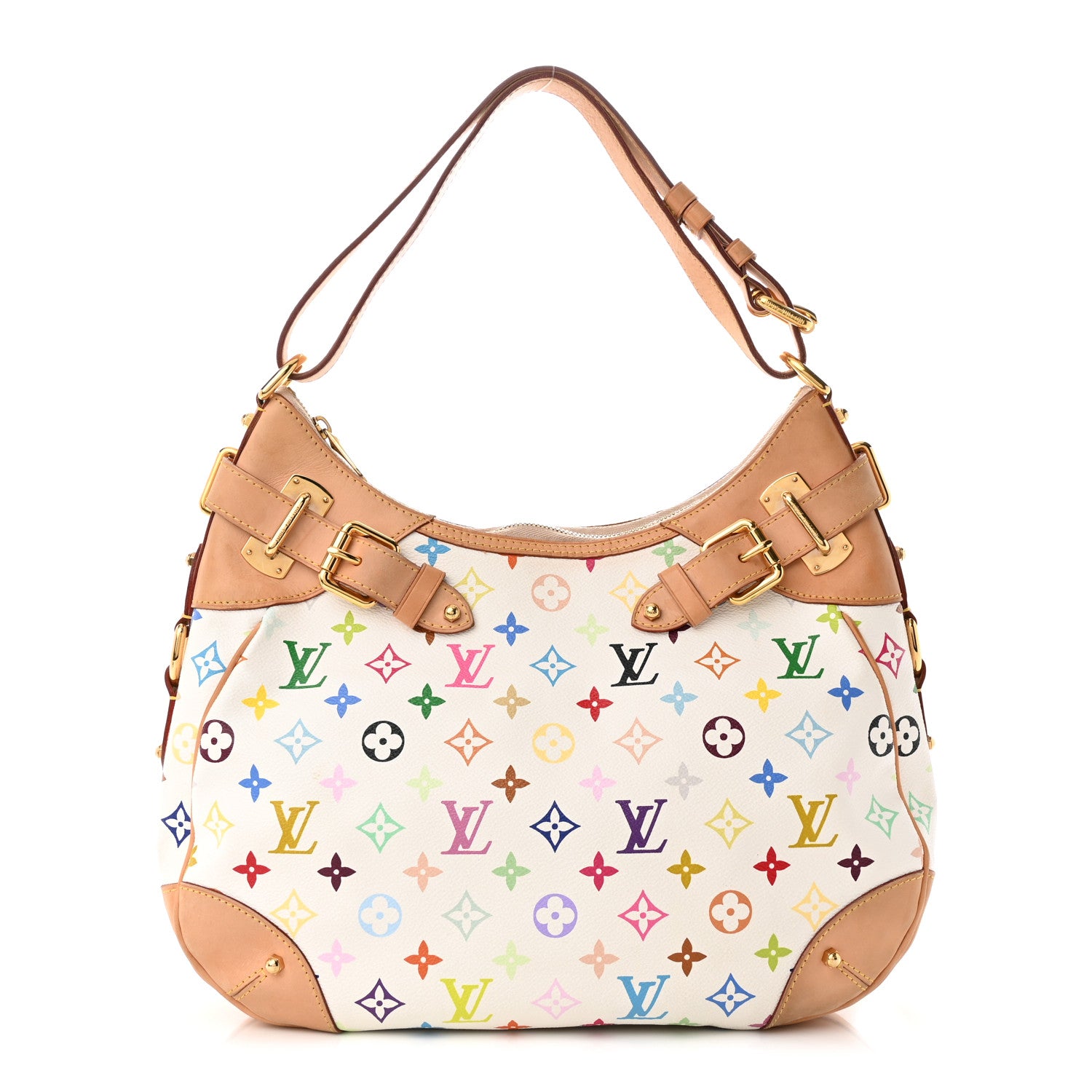 Louis Vuitton Monogram Multicolor Greta White 1 of 9