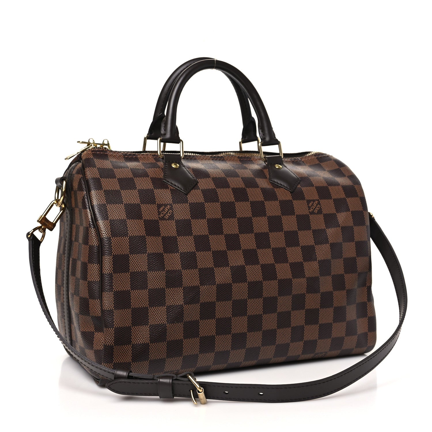 Louis Vuitton Damier Ebene Speedy Bandouliere 30 3 of 10