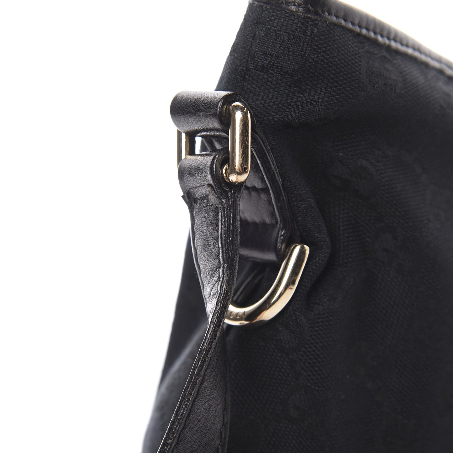Monogram Medium New Britt Half Moon Hobo Black
