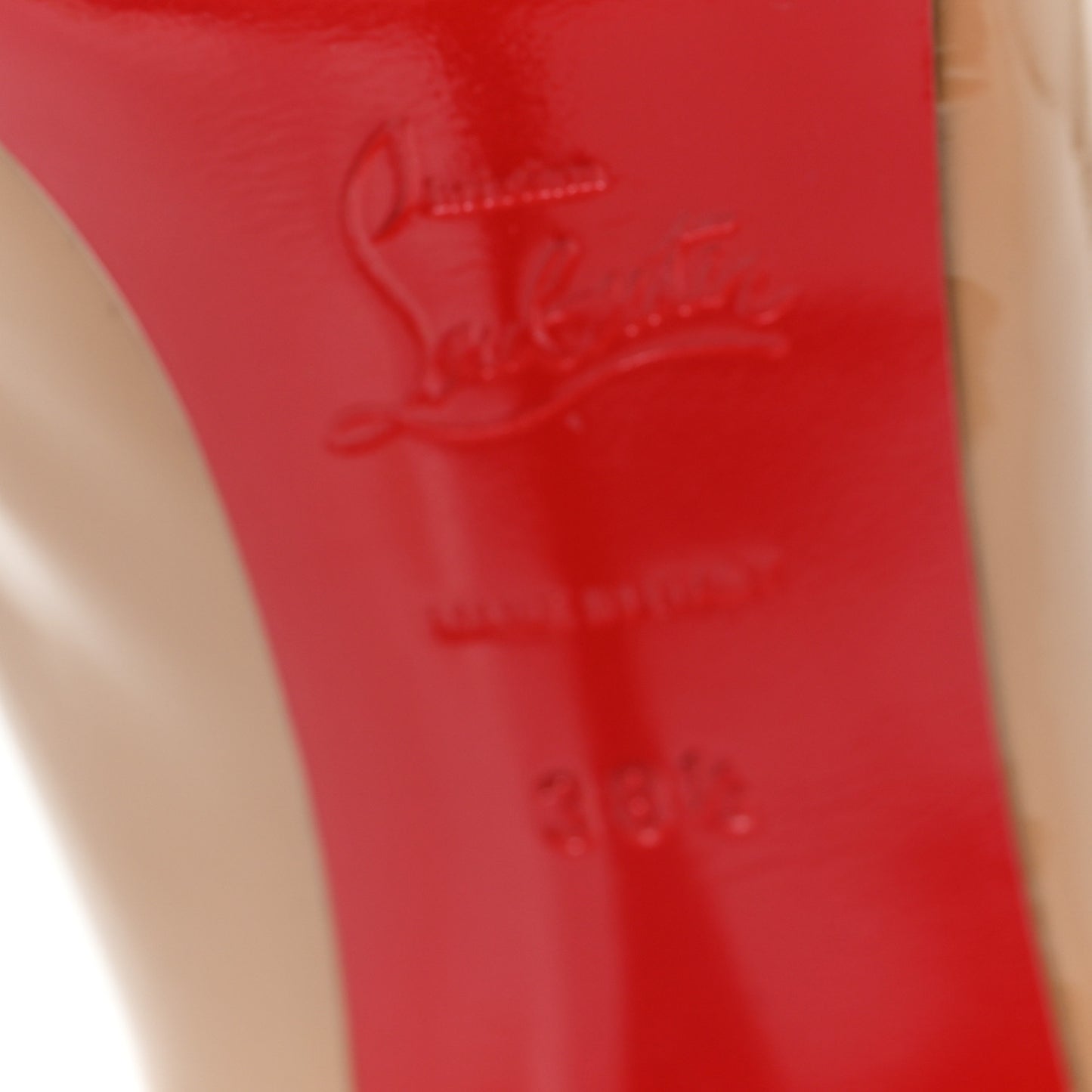 Patent Mlle Dam 120 Pumps 38.5 Nude