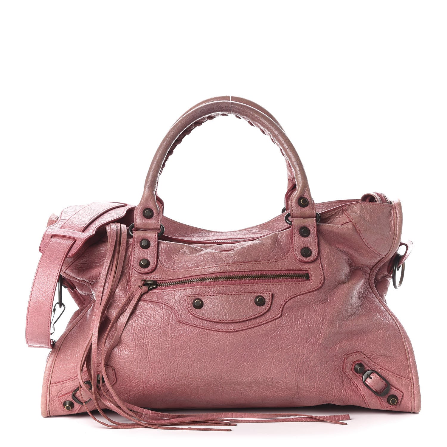 Balenciaga Agneau Classic Hardware City Rose Bombon Raspberry 1 of 10