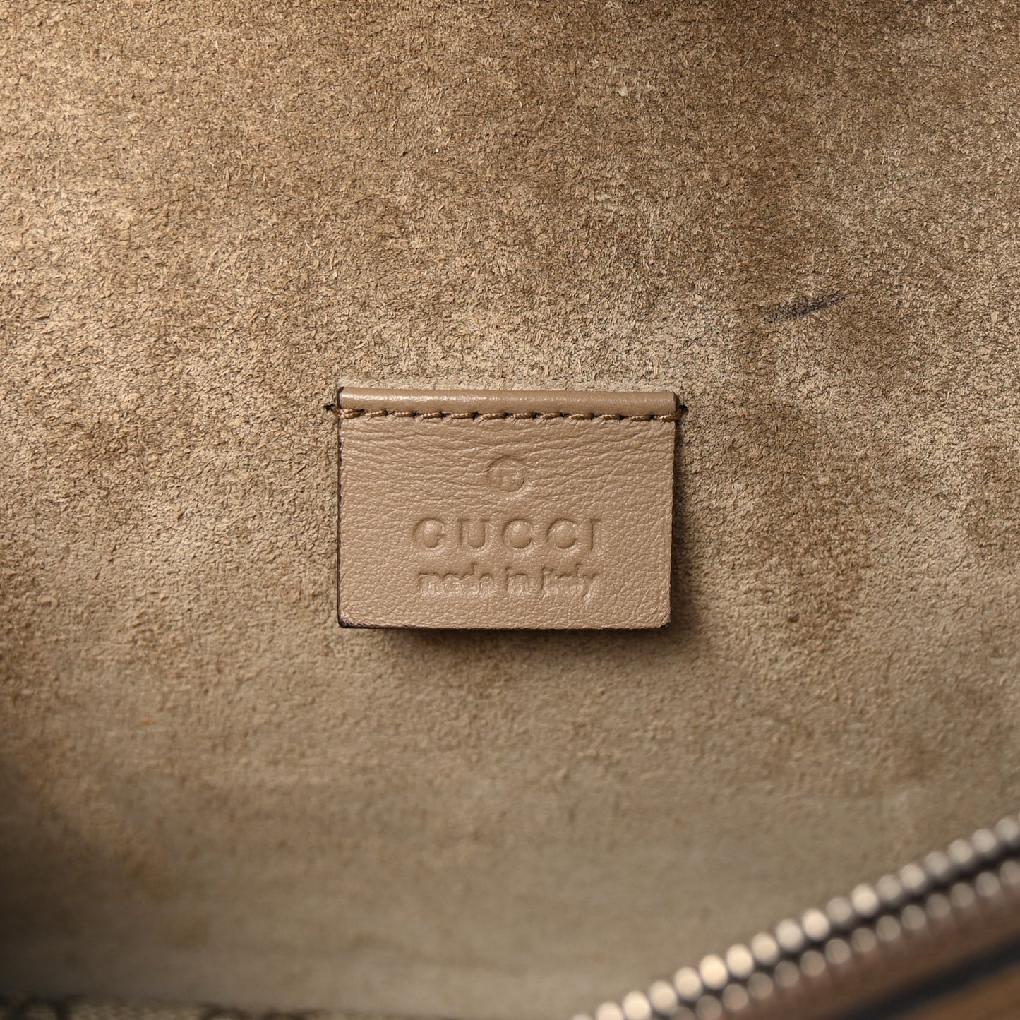 GG Supreme Monogram Small Dionysus Shoulder Bag Taupe