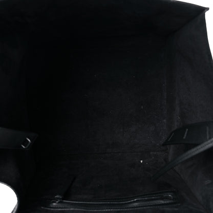 Celine Supple Calfskin Medium Phantom Luggage Black 5 of 24