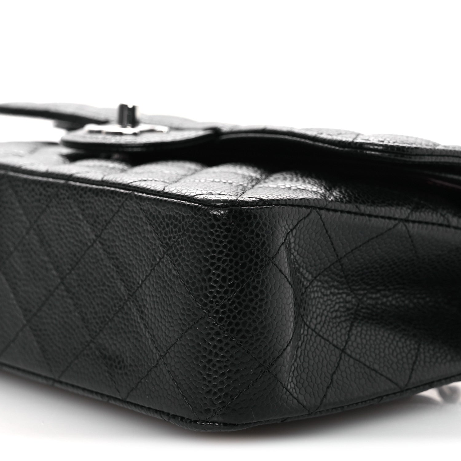 Chanel Caviar Quilted Small Double Flap Black 10 of 10