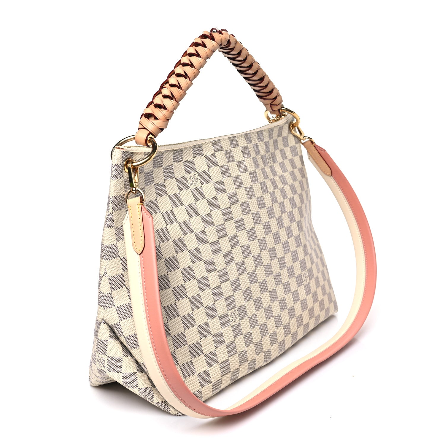 Louis Vuitton Damier Azur Beaubourg Hobo MM 3 of 9