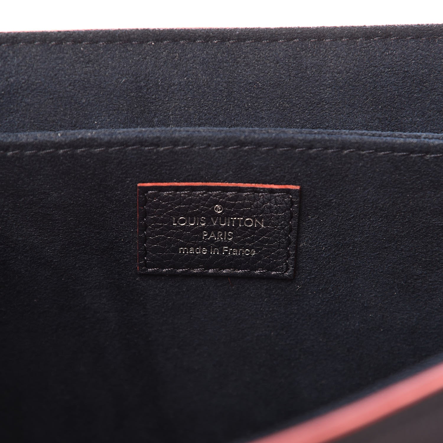 Louis Vuitton Soft Calfskin My Lockme Top Handle Marine Rouge 6 of 10