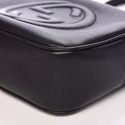 Gucci Pebbled Calfskin Small Soho Disco Bag Black 9 of 10