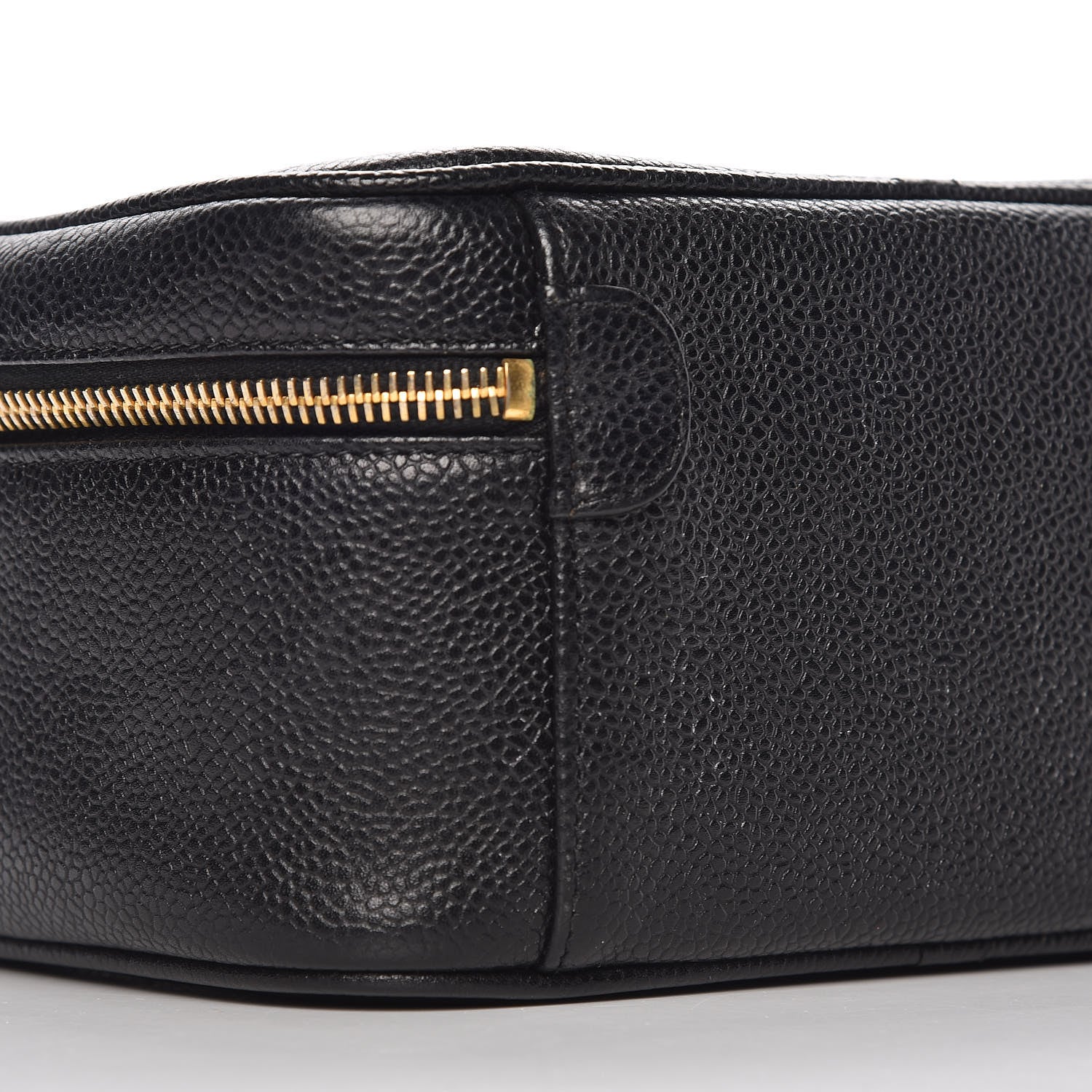 Chanel Caviar Vanity Cosmetic Case Black 10 of 16