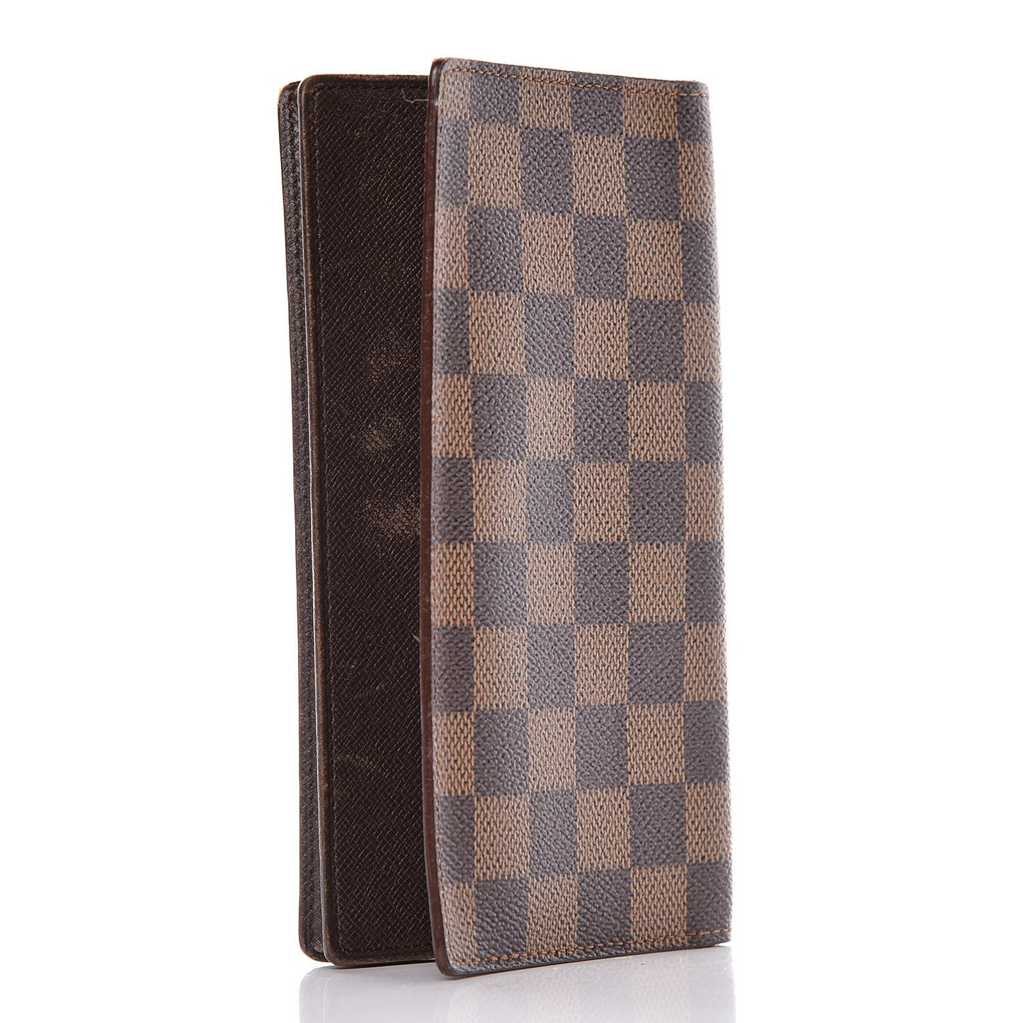 Damier Ebene Porte-Cartes Credit Yen Checkbook Wallet