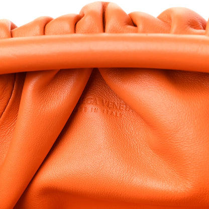 Bottega Veneta Butter Calfskin The Mini Pouch Light Orange 6 of 10