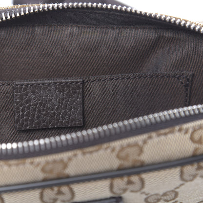 Gucci Monogram Belt Bag Dark Brown 6 of 10