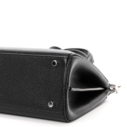 Gucci Grainy Calfskin Small Zumi Top Handle Bag Black 10 of 10