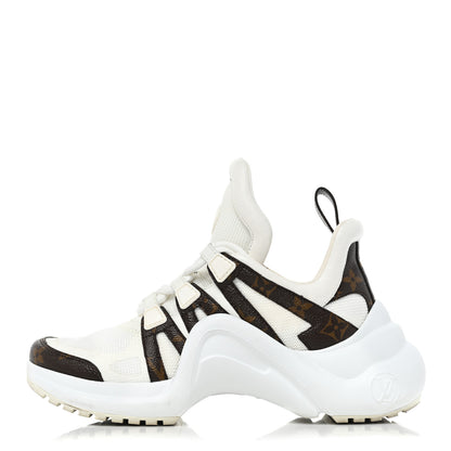 Louis Vuitton Patent Monogram LV Archlight Sneakers 36.5 White 1 of 11