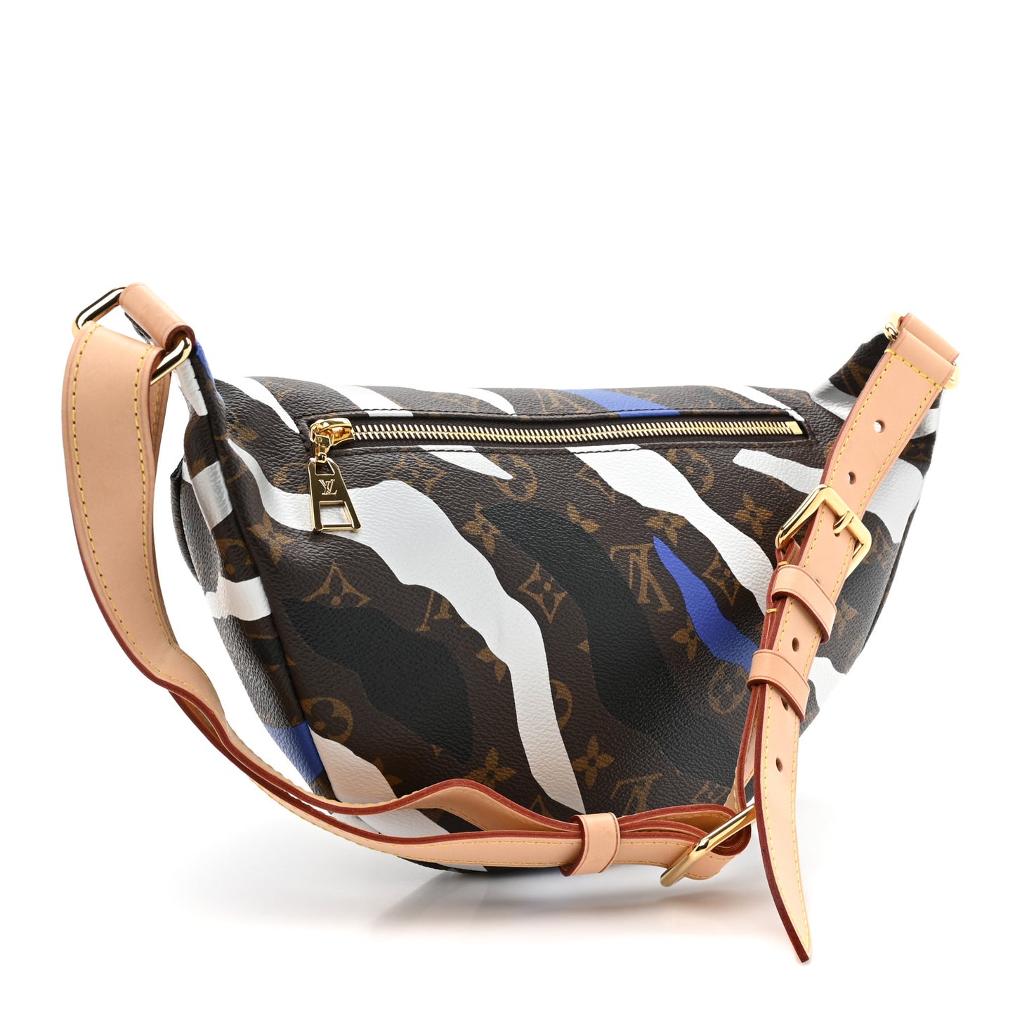 x LoL Monogram Bumbag Blue Silver