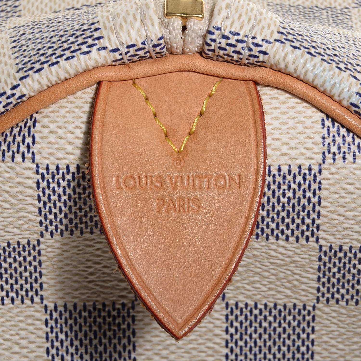 Louis Vuitton Damier Azur Speedy 35 8 of 8