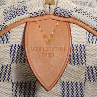 Louis Vuitton Damier Azur Speedy 35 8 of 8