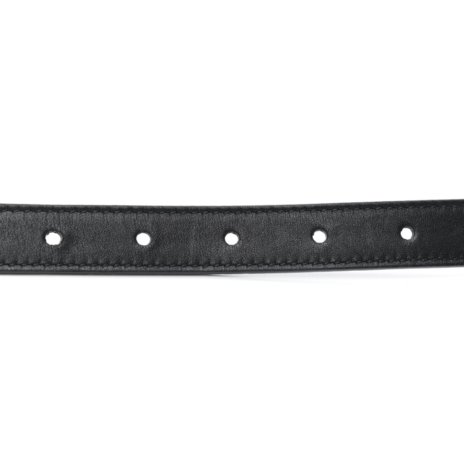 Gucci Calfskin Double G 20mm Belt 95 38 Black 3 of 7