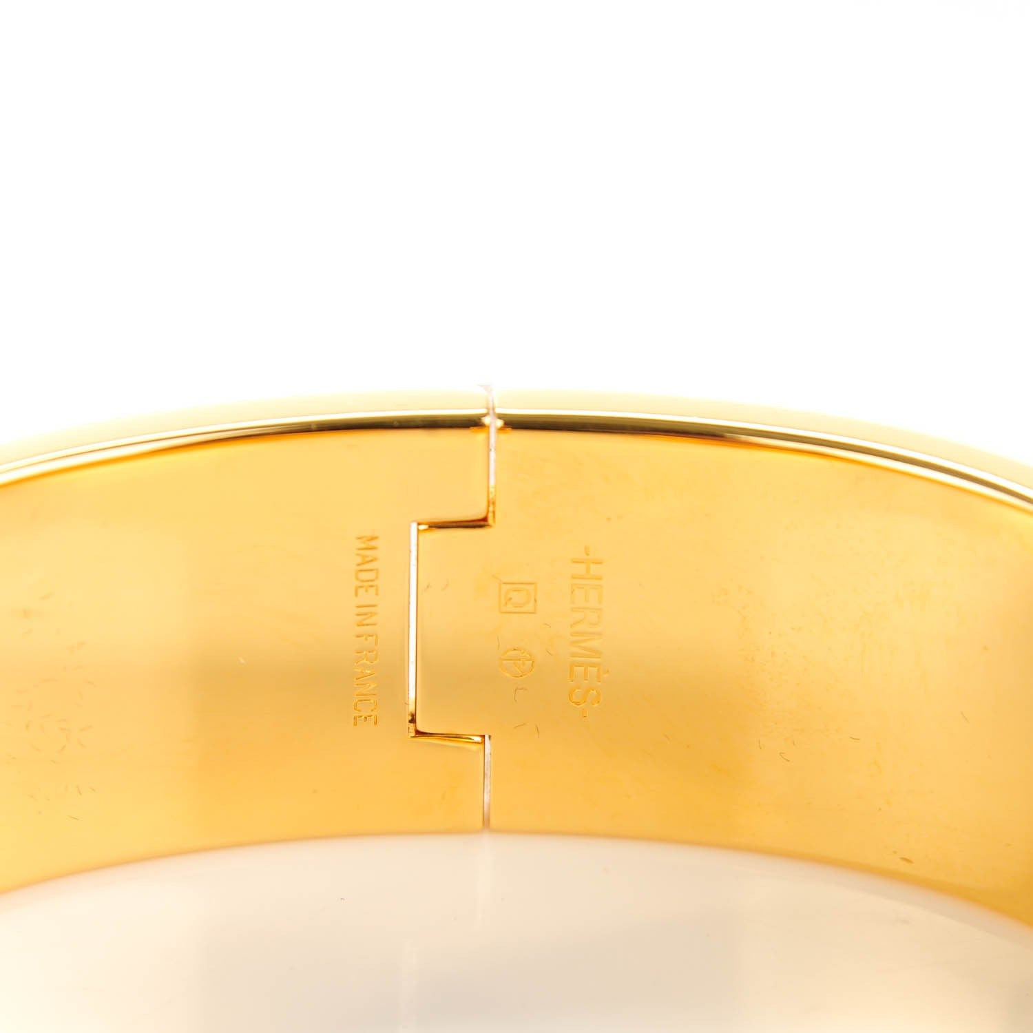 Hermes Enamel Wide Clic Clac H Bracelet GM Bleu Indien 5 of 5