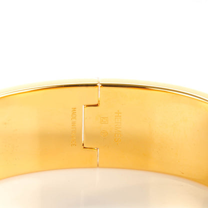 Hermes Enamel Wide Clic Clac H Bracelet GM Bleu Indien 5 of 5