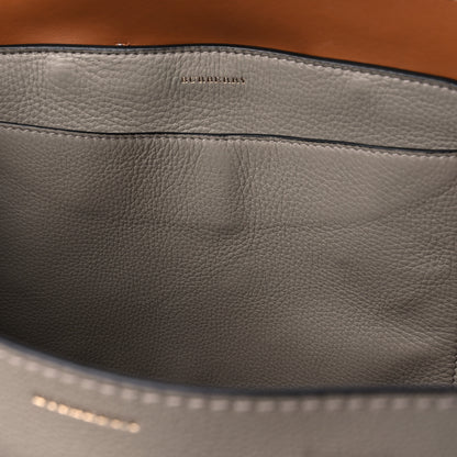 Burberry Soft Grain Calfskin Medium Belt Bag Mineral Grey 11 of 13