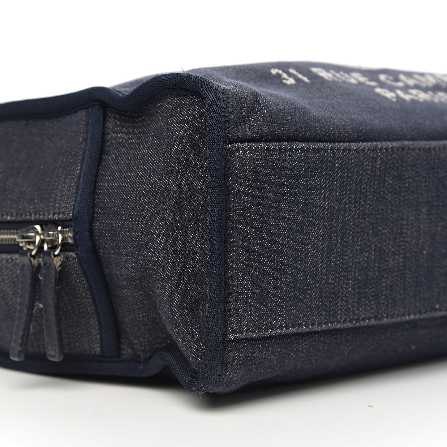 Denim Deauville Bowling Bag Dark Blue