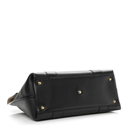 Salvatore Ferragamo Calfskin Medium Sookie Satchel Black 5 of 14