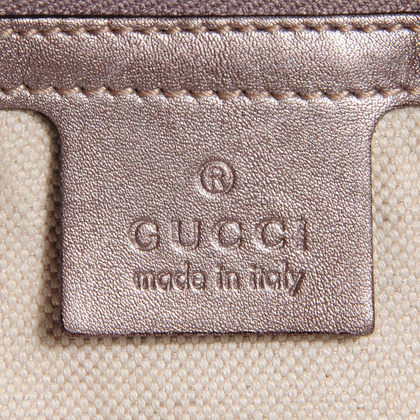 Metallic Guccissima Large GG Twins Hobo Mauve