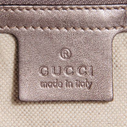 Gucci Metallic Guccissima Large GG Twins Hobo Mauve 6 of 7