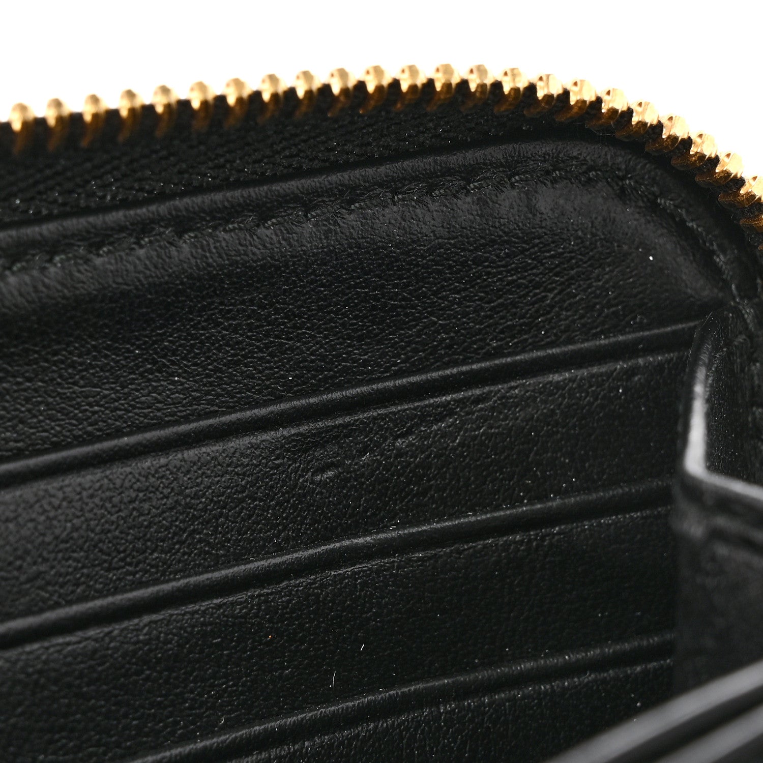 Prada Vitello Move Bow Zip Around Wallet Black 8 of 10