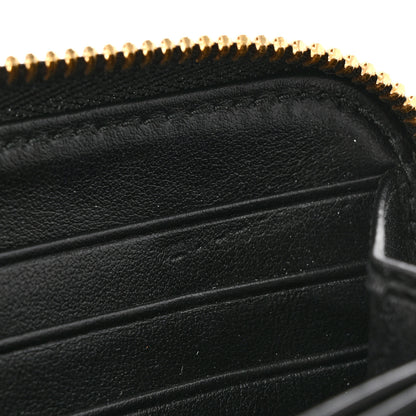 Prada Vitello Move Bow Zip Around Wallet Black 8 of 10