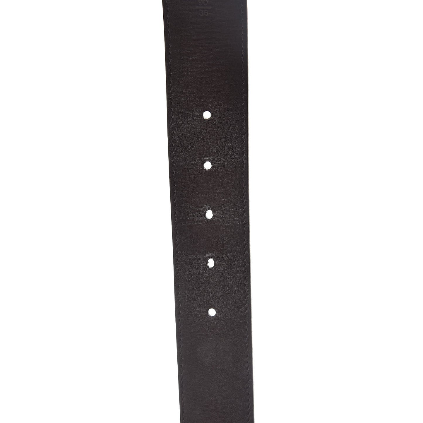 Damier Ebene 40mm LV Initiales Belt 90 36