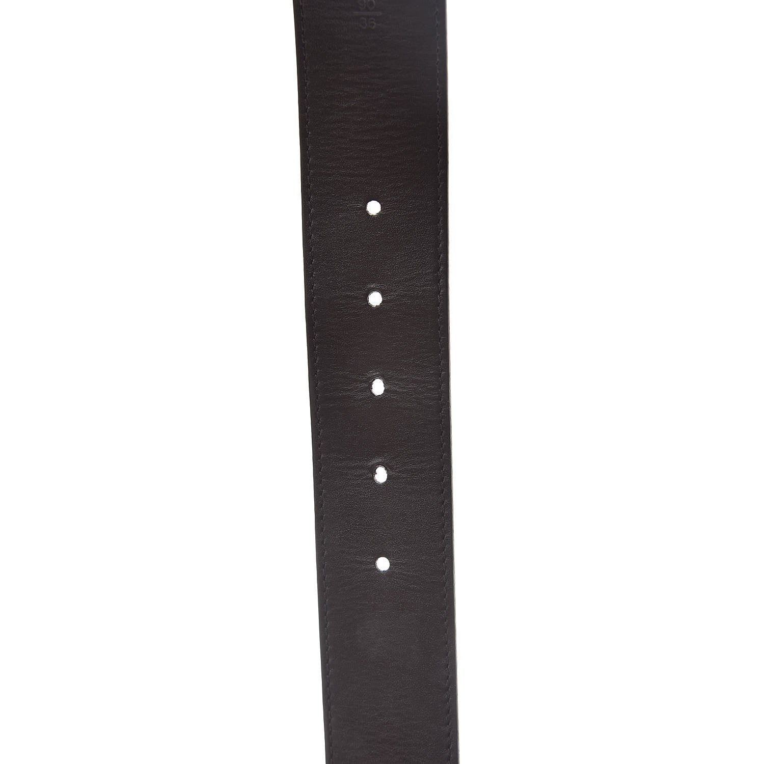 Louis Vuitton Damier Ebene 40mm LV Initiales Belt 90 36 4 of 7