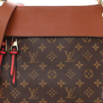 Louis Vuitton Monogram Tuileries Besace Caramel Rouge 8 of 10