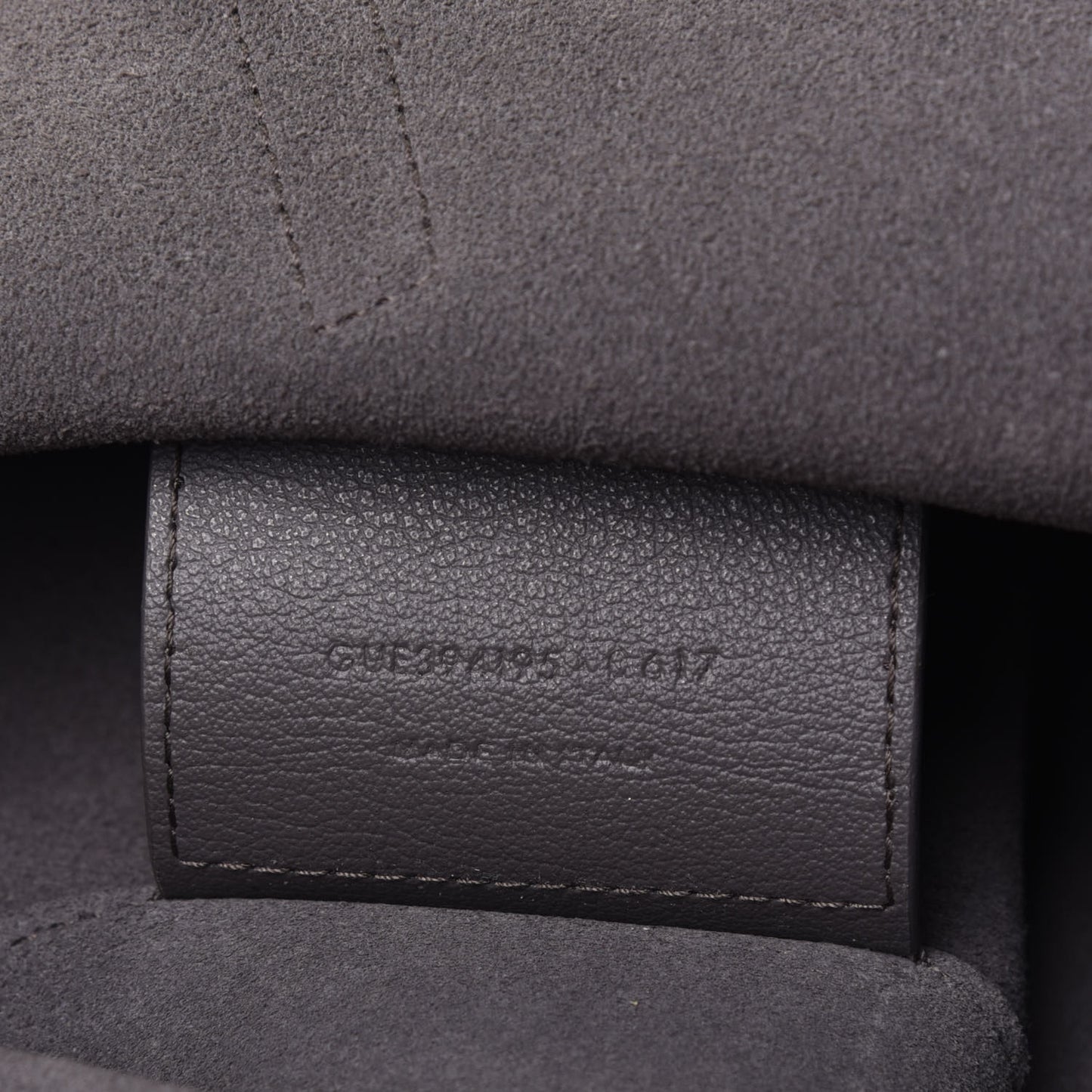Calfskin Large Shopping Tote Fog