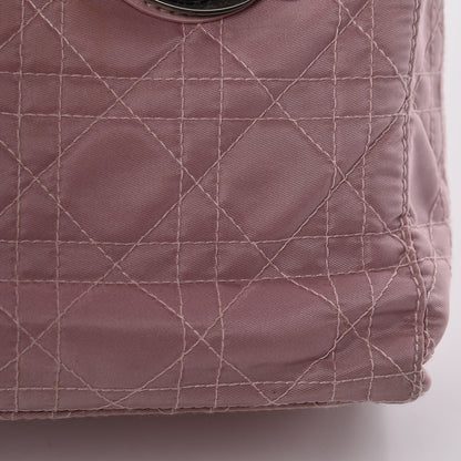 Christian Dior Satin Cannage Medium Lady Dior Pink 14 of 18