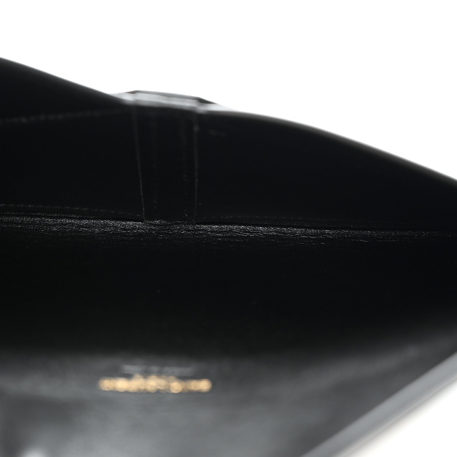 Saint Laurent Patent Paloma Envelope Clutch Black 5 of 7