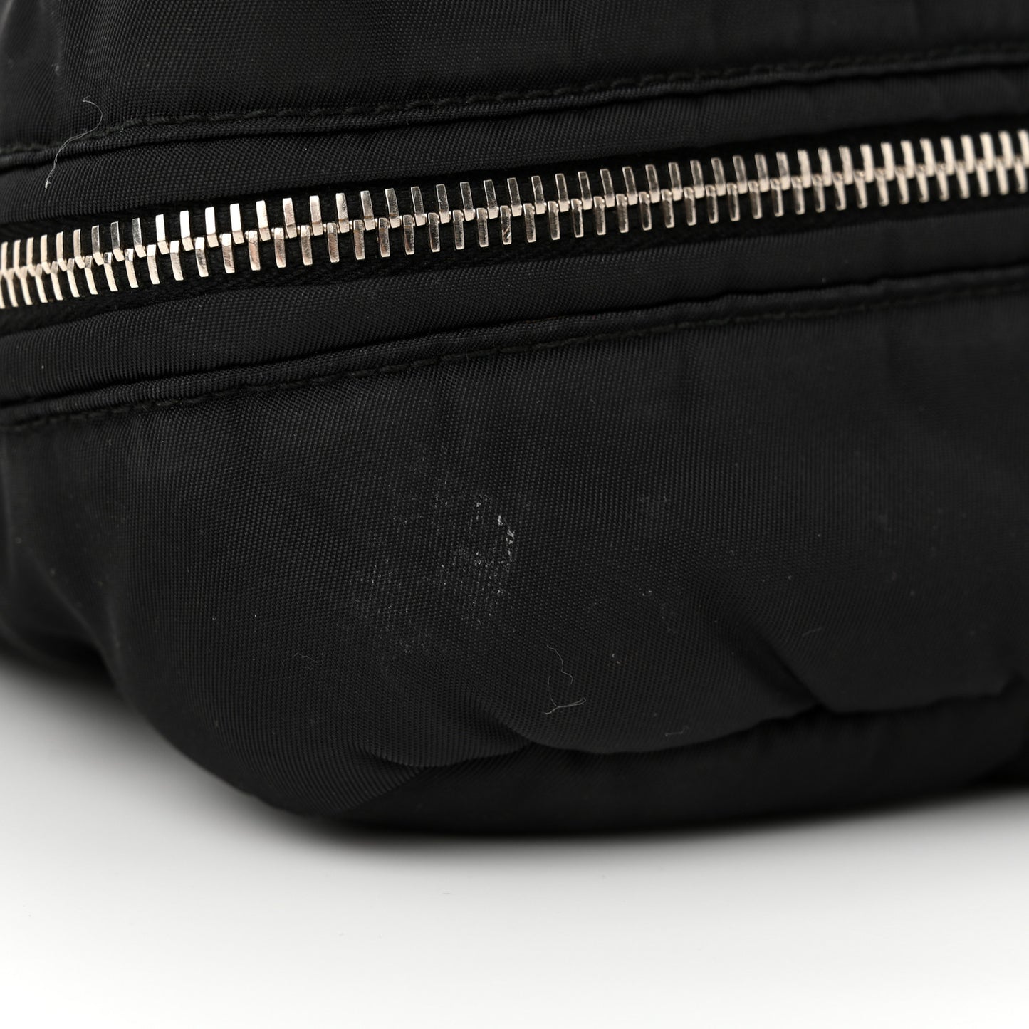 Tessuto Nylon Bomber Messenger Black