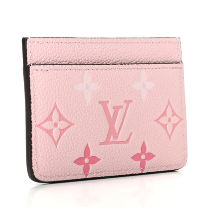 Louis Vuitton Empreinte Monogram Giant By The Pool Card Holder Bouton De Rose 3 of 7