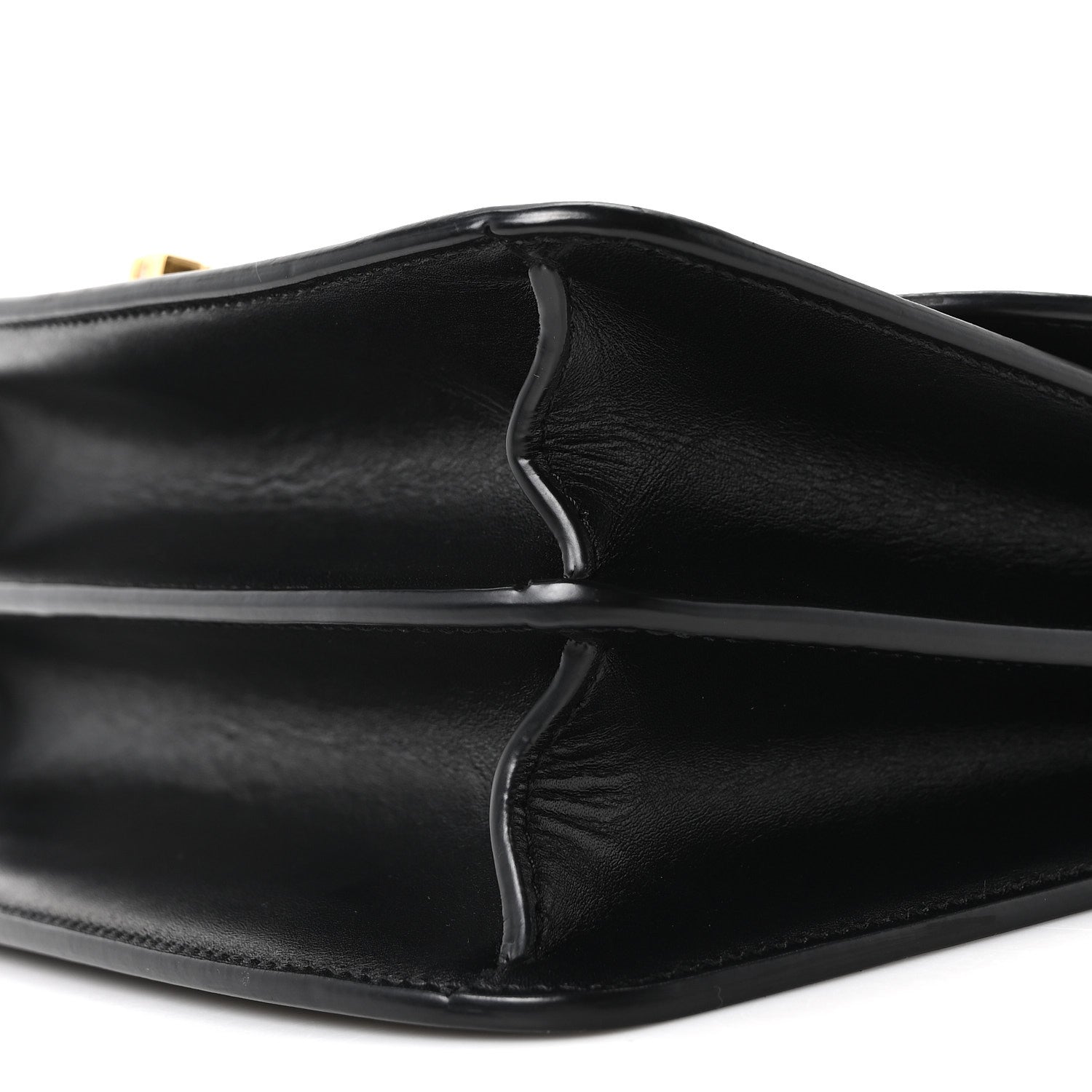 The Row Sleek Calfskin The Sofia 8.75 Top Handle Black 8 of 8