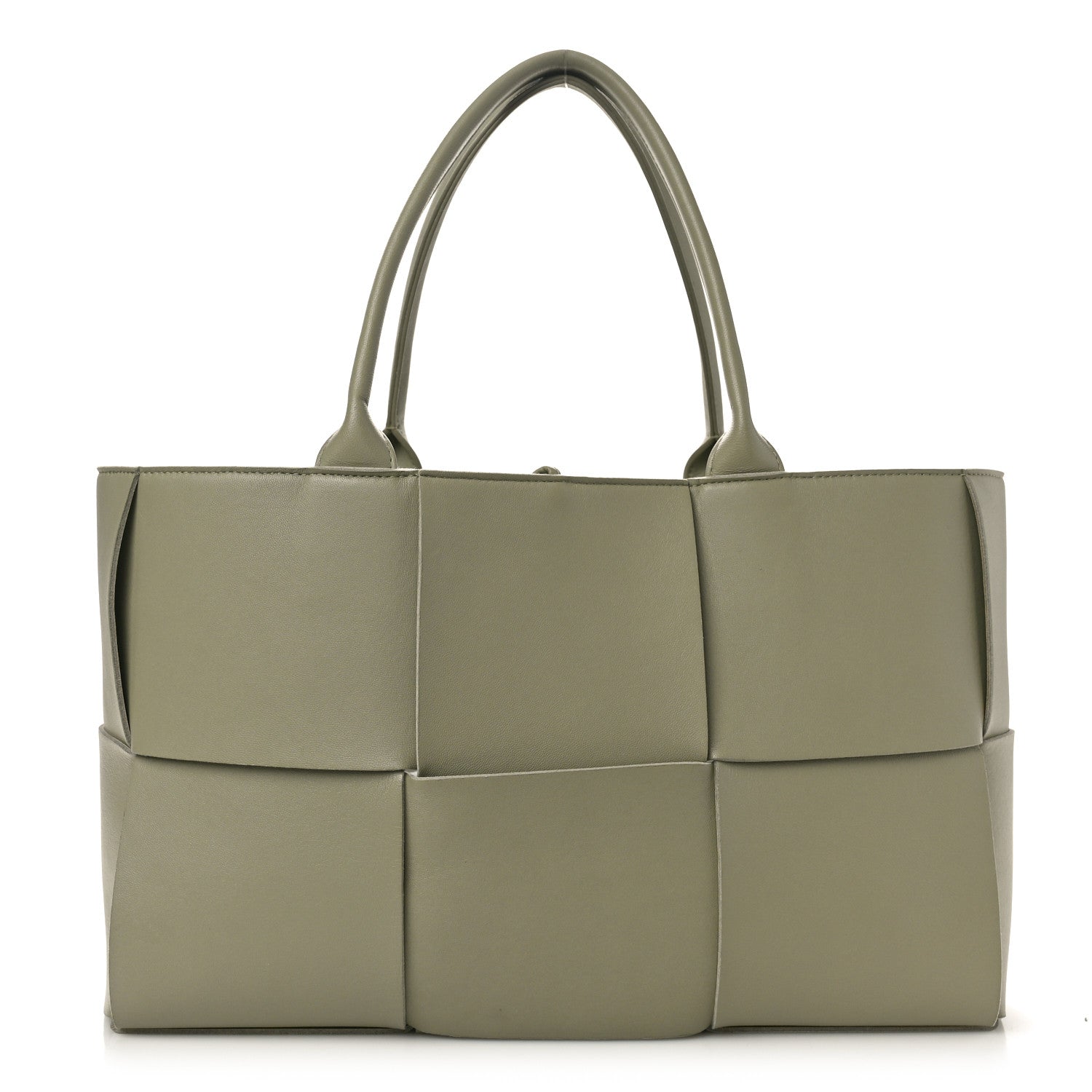 Bottega Veneta Nappa Maxi Intrecciato Medium Arco Tote Travertine 1 of 9