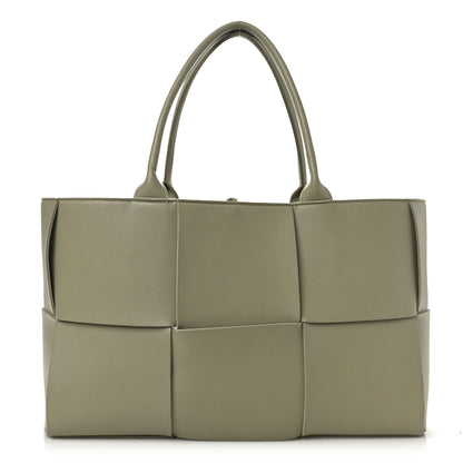 Bottega Veneta Nappa Maxi Intrecciato Medium Arco Tote Travertine 1 of 9